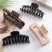 Colorfarm Large Claw Clips for Thick Hair - 6 Pack 4.3' Big Hair Clip for Strong Hold - Nonslip Hair Clips for Women - Hair Styling Accessories in Black, Brown, Beige - 2 Styles - Buy Online on GoSupps.com