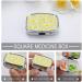 Yellow Flower Print Pill Box - 2 Compartment Decorative Metal Pill Organizer for Travel | Portable Medicine Case - Buy Online on GoSupps.com
