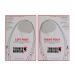 Trainer Armour - Big Toe Hole Preventer  self-Adhesive Patches with a Clever applicator. Shoe Toe Burst Toe Box Blowout Prevention Insert  Toe Hole Area Repair Patch. for Running Shoes and Sneakers.