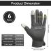 Segbeauty Touchscreen Cotton Gloves for Women - Hand Moisturizing & Non-Slip - 6 Pairs Gray Lotion Gloves for Dry Hands - Buy Online on GoSupps.com