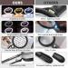 6X 10X Handheld Magnifying Glass with 12 LED Light, 3 Light Modes | Adjustable Brightness | USB Powered | Magnifier for Seniors Reading and Close Work - Buy Online on GoSupps.com