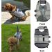 Adjustable Dog Life Vest - Gray Swimming Suit for Pets | Aqua-Top Dog Lifejacket (Large) - Buy Online on GoSupps.com
