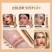 SUMEITANG 3PCS Cream Contour Stick Liquid Blush & Highlighter Kit with Sponge Applicator - Buy Online on GoSupps.com
