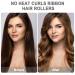 Heatless Curls Band - Overnight Satin Curlers Set of 4 | No Heat Hair Rollers for Effortless Waves (Silver Gray) - Buy Online on GoSupps.com