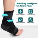 Ankle Brace for Achilles & Plantar Fasciitis Relief Compression Sleeve & Support Strap for Men & Women | Heel Protector for Pain Relief & Tendonitis - Buy Online on GoSupps.com