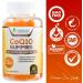 CoQ10 Gummies 100mg - Peach High Absorption Coenzyme Q10 for Heart Health - Antioxidant Supplement for Energy - 60 Gummies - Buy Online on GoSupps.com