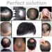 Men's Black Real Human Hair Wig System - Invisible Forehead Hairpiece with Fringe Bang Replacement - Buy Online on GoSupps.com