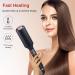 Adjustable Temperature Wide Plate Hair Straightener | 2.2 in Fluffy Electric Iron - International Shipping Available - Buy Online on GoSupps.com