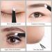 Geeker Black Stainless Steel Chip Tweezers for Eyebrows Beard & Splinters - Precision Hair Removal Tool - Buy Online on GoSupps.com