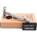 Parker 64S Stainless Steel Handle Double Edge Safety Razor | 5 Premium Blades | International Shipping Available - Buy Online on GoSupps.com