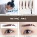 Beavorty 18 pcs eyebrow stickers decal stickers Brow Shaper Eyebrow Tattoos Stickers transfer stickers Miss - Buy Online on GoSupps.com