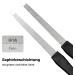Sonnenschein by Hans Kniebes Nail File 15 cm from Germany for Manicure and Pedicure Sapphire File with Coarse and Fine Coating Side Set of 5 15 cm 15 cm 5 - Buy Online on GoSupps.com