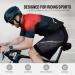 Tomshoo Padded Cycling Pants - Breathable & Quick-Dry Bicycle Shorts with Pockets | Gray Shock-Damping Bike Shorts - Buy Online on GoSupps.com