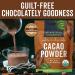 Organic Unsweetened Cacao Powder 907g - Rich Dark Chocolate Flavor for Baking & Smoothies | Non-GMO, Vegan & Gluten-Free - Buy Online on GoSupps.com