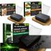 Natural African Black Soap with Avocado & Argan Oil Bamboo Charcoal Cocoa Butter Moisturizing Brightening Toning and Anti-Freckle (3pks) 4 oz
