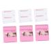 NOLITOY 72pcs Eyebrow Stickers Eyebrow Drawing Sticker Eyebrow Shaper Kit Hair Care Product Miss Girl 8.5x8.5cm As Shown