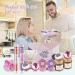 18PCS Women Spa Gift Basket - Birthday, Get Well, Self Care - Rose Lavender Bath Set - Buy Online on GoSupps.com