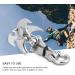 Cocosity Outdoor Gravity Hook - Foldable Climbing Grab Hook for Survival & Adventure Buy Internationally - Buy Online on GoSupps.com