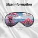 SSIMOO Japan Mount Fuji Sleep Mask - Adjustable Breathable & Fashionable Eye Mask for Comfortable Sleep | International Shipping - Buy Online on GoSupps.com