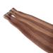 Tape In Hair Extensions #6/12 - 40cm 100% Remy Real Hair 30 Bricks (4cm Wide) with Adhesive Tape by Novon Hair Extensions - International Shipping Available - Buy Online on GoSupps.com