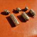 Vintage Brass Necklace Pendant with Buddhist Carving - Pill Box Keychain for Travel - Personal Pill Organizer - Buy Online on GoSupps.com