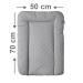 Babynness Waterproof Changing Mat - High Quality Wipeable & Easy to Clean - Expand Your Diaper Changing Area - Quilted Gray 50x70 cm - Buy Online on GoSupps.com