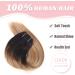 Vlasy Clip in Hair Extensions 14 Inch (70 g) T2/27+T2/60# - Seamless Real Human Hair Extension Set for Women - Buy Online on GoSupps.com