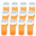 Plastic Medicine Pill Bottles with Child Resistant Caps - Push Down and Turn - Prescription Vial, Medicine Container, Pill Cases Dispenser Organizers (6 Dram, 12pcs)
