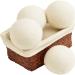 AUMA 6 Pack Wool Dryer Balls Organic XL Premium Reusable Natural Fabric Softener & 100% Organic for Laundry Dryer Sheets New Zealand Wool Better Alternative to Plastic Balls and Liquid Softener - Buy Online on GoSupps.com