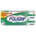 Super Poligrip Denture and Partials Adhesive Cream - 2x2.4 oz Limited Edition
