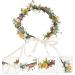 MAGICLULU 1pc Colored Rose Wreath Bridal Floral Garland Bridal Garland) No Lens Glasses Garland Headband Copper Star of David Flower Headband Flower Headdress Cloth Bride Wedding - Buy Online on GoSupps.com