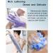 African Exfoliating Net and Shower Gloves Set - 6PCS, 2PC Long African Net Sponge, 2 Pairs Body Scrub Gloves for Shower - African Scrubbing Set - Buy Online on GoSupps.com