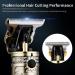 Professional Suttik Hair Clippers for Men - Cordless T-Blade Trimmer with Replacement Blade | Gold Knight Edgers & Close-Cutting Clippers - Buy Online on GoSupps.com
