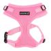 Puppia Ritefit Dog harness for small to medium -sized dogs - adjustable and very soft - also usable as a puppy dishes -Atani train crockery for dogs pink XL XL pink