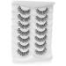 Fake Eyelashes Natural Look 7 Pairs 3D Faux Mink Wispy Lashes Onlyall Fluffy False Lashes Pack 14MM A15 A15-1 - Buy Online on GoSupps.com