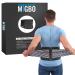 MTGBO Back Brace for Men Lower Back, Back Support Belt with 4 Stainless Steel Support Stays and Breathable Air Mesh for Lower Back Pain Relief, Sedentary, Sciatica, Work, Posture, Lifting(XL38-47) X-Large