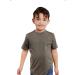 Nui Organics Merino Wool & Tencel Kids T-Shirt - Lichen, 8 Years | Ultra Soft Base Layer for Year-Round Comfort - Buy Online on GoSupps.com