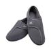 Happy Touch Men's Adjustable Wrap 80-D Memory Foam Comfy Diabetic Slippers for Swollen Feet Edema Arthritis Elderly Indoor/Outdoor w/Anti Slip Sole 12 Grey