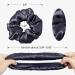 LILYSILK 100% Mulberry Silk Hair Scrunchies for Frizz Prevention - Charcoal Purple+Bright Coffee - 2 Count - Buy Online on GoSupps.com