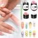  G n rique 3D Nail Gel - 4 Color Gel Manicure Kit | 3D Nail Extension Wetting Glue for Rhinestones Dabbing French Tips Toe Toe Charm Flower Manicure Pedicure and More - Buy Online on GoSupps.com