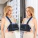 Arm Sling Shoulder Immobilizer with Storage Bag - Blue | Ideal for Shoulder Injury Recovery | For Men and Women | Torn Rotator Cuff, Surgery, Fracture, Strain - Buy Online on GoSupps.com