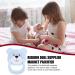 Shop Cute Bear-Shaped Magnetic Pacifier for Reborn Babies - Luckxing Blue | International Shipping Available - Buy Online on GoSupps.com