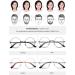 Lanomi Round Metal Reading Glasses for Men & Women - Classic Retro 60s Style Spring Hinge 1.5 Diopters Visual Aid - Buy Online on GoSupps.com