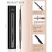 Eyebrow Pencil Grey - 4 Pcs Professional Micro Brow Pencil Kit Longwear Waterproof Eyebrow Makeup with Dual Ends Ultra-Fine Mechanical Pencil for Women Eye Makeup - 02 02# Grey - Buy Online on GoSupps.com