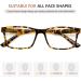 Eyekepper 4-Pack Reading Glasses for Men & Women | Stylish 2.0 Diopter Readers - International Shipping Available - Buy Online on GoSupps.com