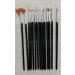 best Gel Nail Brush For Poly Gel Gum Gel and Builder Gel Nail Extensions Nail Art Synthetic Blackgel brush Ombre brush (Nail Art Brueshes set -black) - Buy Online on GoSupps.com