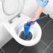 Cleaner Sewer Pipe Dredging Device Pneumatic Type Toilet Kitchen Floor Drain Blaster with Four Plugs Blue - Buy Online on GoSupps.com