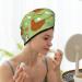 Happy Chicken Family Microfiber Hair Towel Wrap - Super Absorbent Coral Velvet for Long Curly & Thick Hair | Quick Dry Cap for Women - Buy Online on GoSupps.com