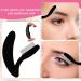 Beautyflier Eyelash Separator Comb - 2 Pack Foldable Metal Mascara Applicator with Cover for Perfect Lash Lift & Separation - Ideal for Eyebrow Waxing - Black - Buy Online on GoSupps.com