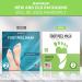 Hicream Foot Peel Mask- Exfoliating Foot Mask for Cracked Heels & Dead Skin - Removes Calluses & Repairs Rough Heels - 2 Pairs, Original Scent - 2 Count - Buy Online on GoSupps.com